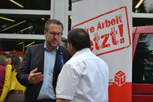 Interview mit K. Burckhardt  (Foto © PB)